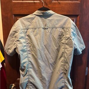 Kuhl Sage Green Short Sleeve Logo Shirt